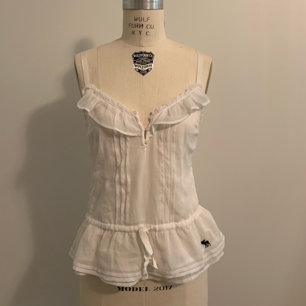 White tank blouse